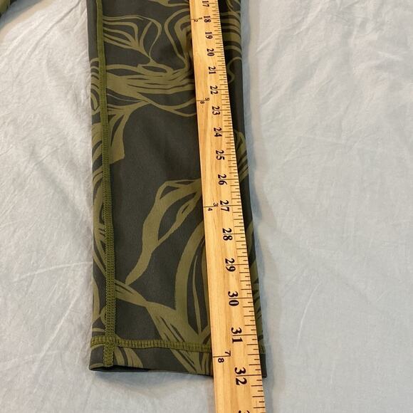 Z by Zella Daily High Waist 7/8 Leggings Olive Green XS - Picture 6 of 7